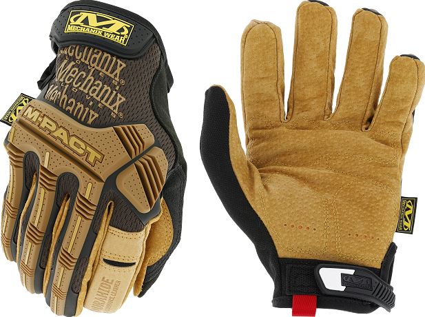 DuraHide® M-Pact® Gloves (XX-Large, Brown/Black)